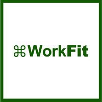 WorkFit logo, WorkFit contact details