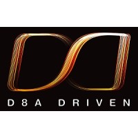 D8a Driven logo, D8a Driven contact details