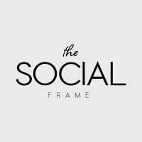 The Social Frame logo, The Social Frame contact details