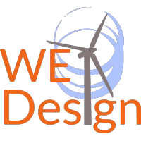 WE logo, WE contact details