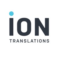 ION Translations logo, ION Translations contact details