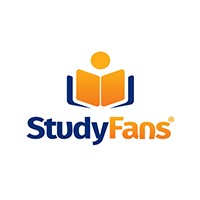 StudyFans logo, StudyFans contact details