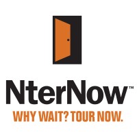 NterNow logo, NterNow contact details