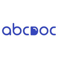 abcDoc logo, abcDoc contact details