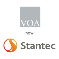 VOA now Stantec logo, VOA now Stantec contact details