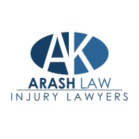 Arash Law logo, Arash Law contact details