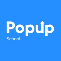 Popup School logo, Popup School contact details