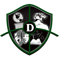 D'Evelyn Junior/Senior High School logo, D'Evelyn Junior/Senior High School contact details