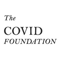 The COVID Foundation logo, The COVID Foundation contact details