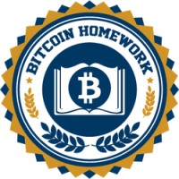 BitcoinHomework logo, BitcoinHomework contact details