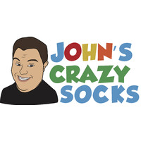 John's Crazy Socks logo, John's Crazy Socks contact details