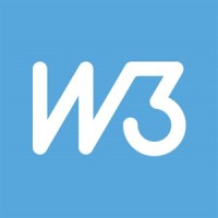 W3 logo, W3 contact details