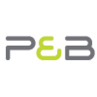 P&B logo, P&B contact details