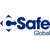 CSafe Global logo, CSafe Global contact details