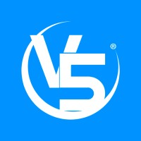 V5 Group logo, V5 Group contact details