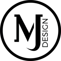 MJ Design logo, MJ Design contact details