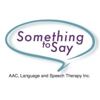 Something to Say AAC, Language and Speech Therapy Inc. logo, Something to Say AAC, Language and Speech Therapy Inc. contact details