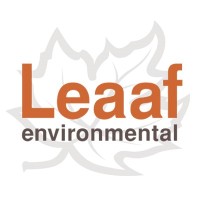 Leaaf Environmental logo, Leaaf Environmental contact details