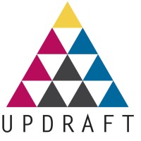 UPDRAFT - Change. Culture. Engagement. Team by team. logo, UPDRAFT - Change. Culture. Engagement. Team by team. contact details