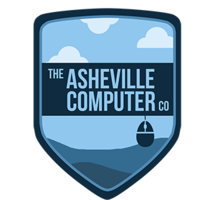 The Asheville Computer Company logo, The Asheville Computer Company contact details