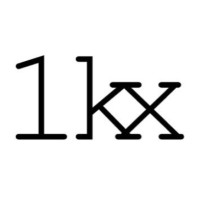 1kx logo, 1kx contact details