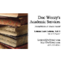 Doc Weezy's Academic Services logo, Doc Weezy's Academic Services contact details