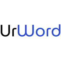 UrWord logo, UrWord contact details