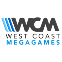 West Coast MegaGames logo, West Coast MegaGames contact details