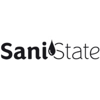 SaniState logo, SaniState contact details