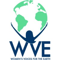 Women's Voices for the Earth logo, Women's Voices for the Earth contact details