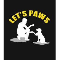 Let's Paws logo, Let's Paws contact details