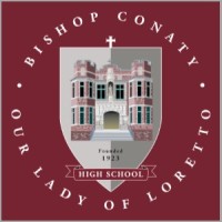 Bishop Conaty Our Lady of Loretto High School logo, Bishop Conaty Our Lady of Loretto High School contact details