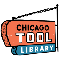 The Chicago Tool Library logo, The Chicago Tool Library contact details