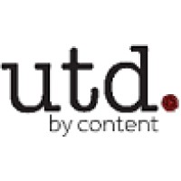 utd. by content logo, utd. by content contact details