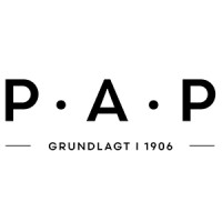 P.A.P A/S logo, P.A.P A/S contact details