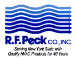 R.F. PECK CO., INC. logo, R.F. PECK CO., INC. contact details