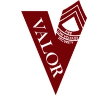 Valor Fire and Security logo, Valor Fire and Security contact details