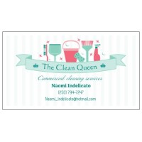 The Clean Queen logo, The Clean Queen contact details