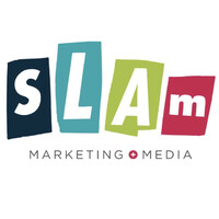 SLAM Marketing + Media logo, SLAM Marketing + Media contact details