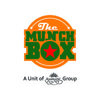 The Munch Box logo, The Munch Box contact details