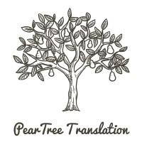 PearTree Translation logo, PearTree Translation contact details