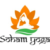 Soham Yoga logo, Soham Yoga contact details