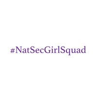 #NatSecGirlSquad logo, #NatSecGirlSquad contact details