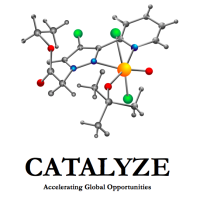 CATALYZE logo, CATALYZE contact details