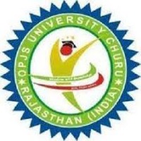 OPJS University Rajasthan logo, OPJS University Rajasthan contact details