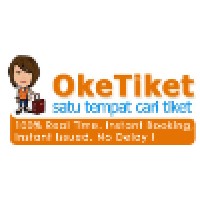 OkeTiket.com logo, OkeTiket.com contact details