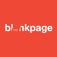 The Blank Page logo, The Blank Page contact details