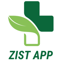 ZistApp logo, ZistApp contact details