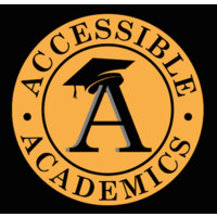 Accessible Academics logo, Accessible Academics contact details