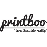 Printboo. logo, Printboo. contact details